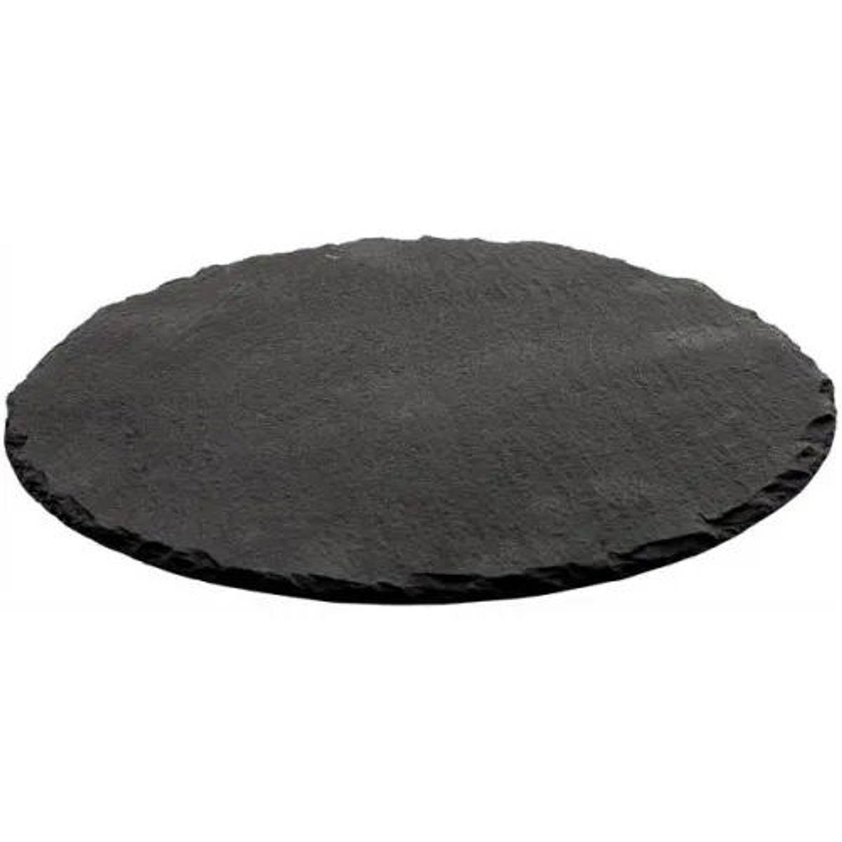 GENERICO - Tabla Cocktail Coctel Aperitivos Sushi Piedra Pizarra 20cm Redondo_.
