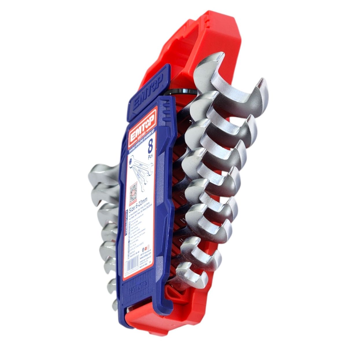 EMTOP - Kit de 8 Llaves de Punta 6-22mm Emtop Edes10801