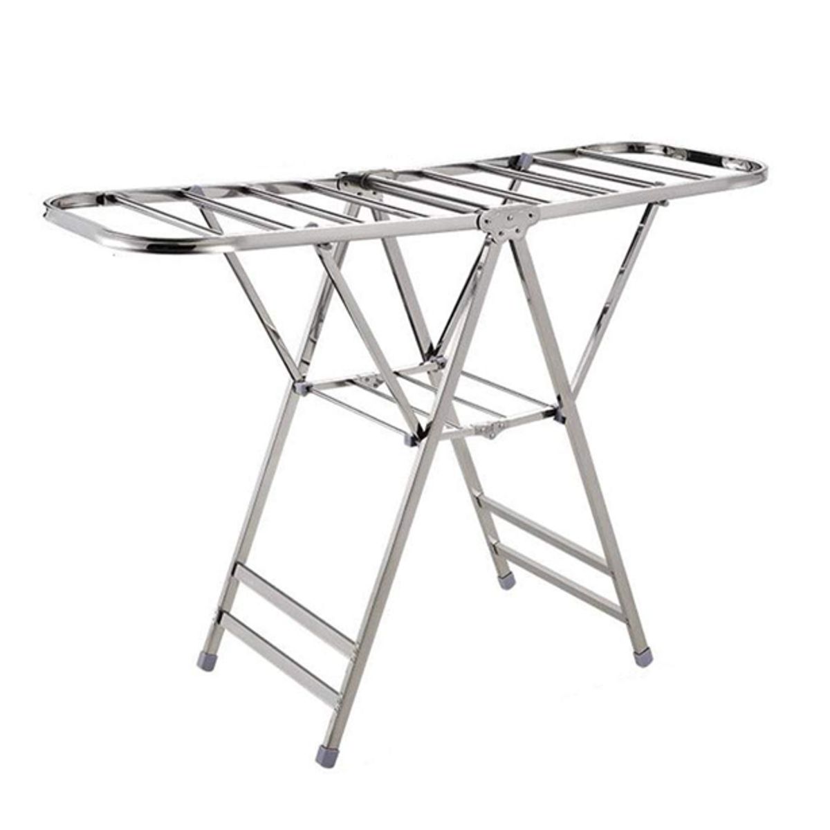 GENERICO - Percha plegable para ropa , tendedero acero 60x120cm, expansion150cm