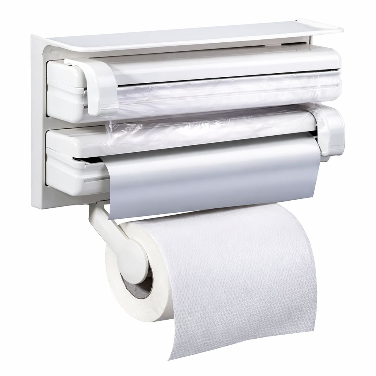MOVI - Dispensador Triple 3 en 1 para Cocina – Orden y practicidad en un solo lugar