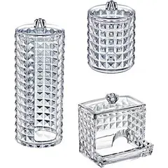 GENERICO - Envase Organizadores Set Frascos Cocina Dormitorio Blanco
