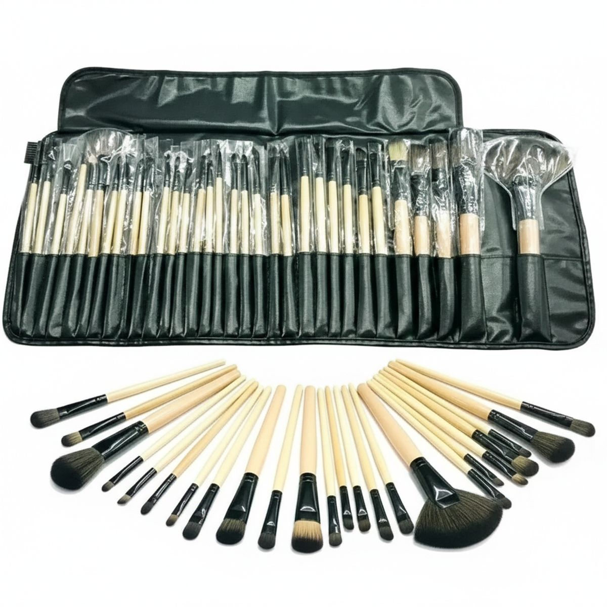 GENERICO - Maquillaje Set 32 Profesional Brochas