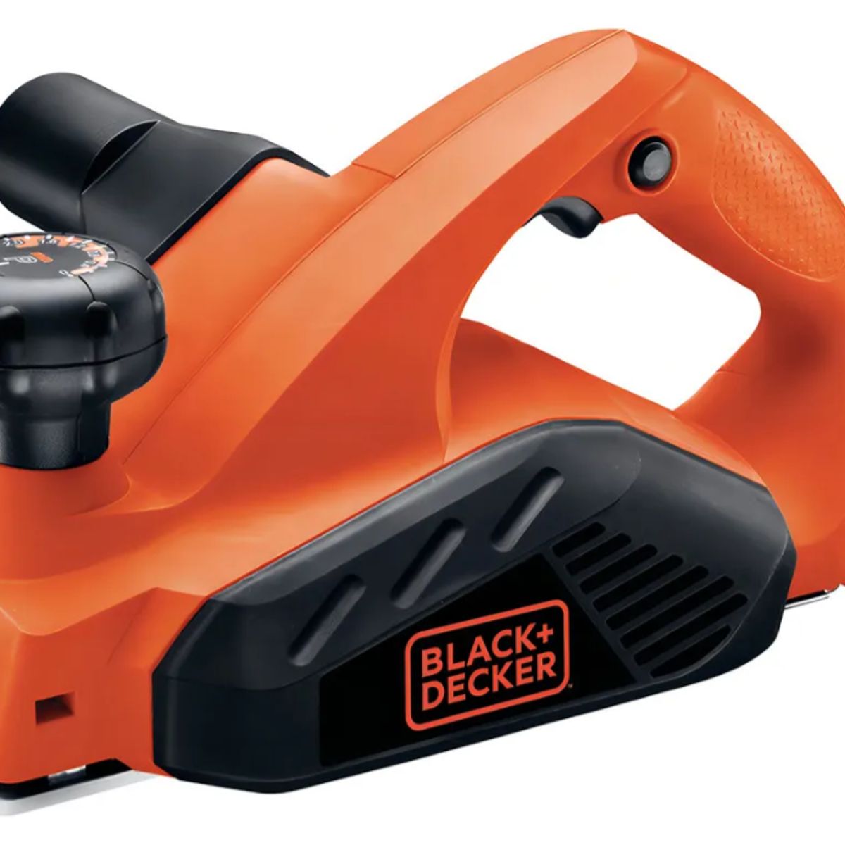 B+D - Cepilladora eléctrica Bew712 de 82 mm y 710 W, color negro y naranja,