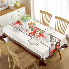 GENERICO - Mantel De Mesa Rectangular 140cm X 220cm Impermeable - Multicolor