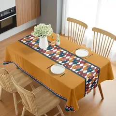 GENERICO - Mantel De Mesa Rectangular 140cm X 220cm Impermeable - Multicolor
