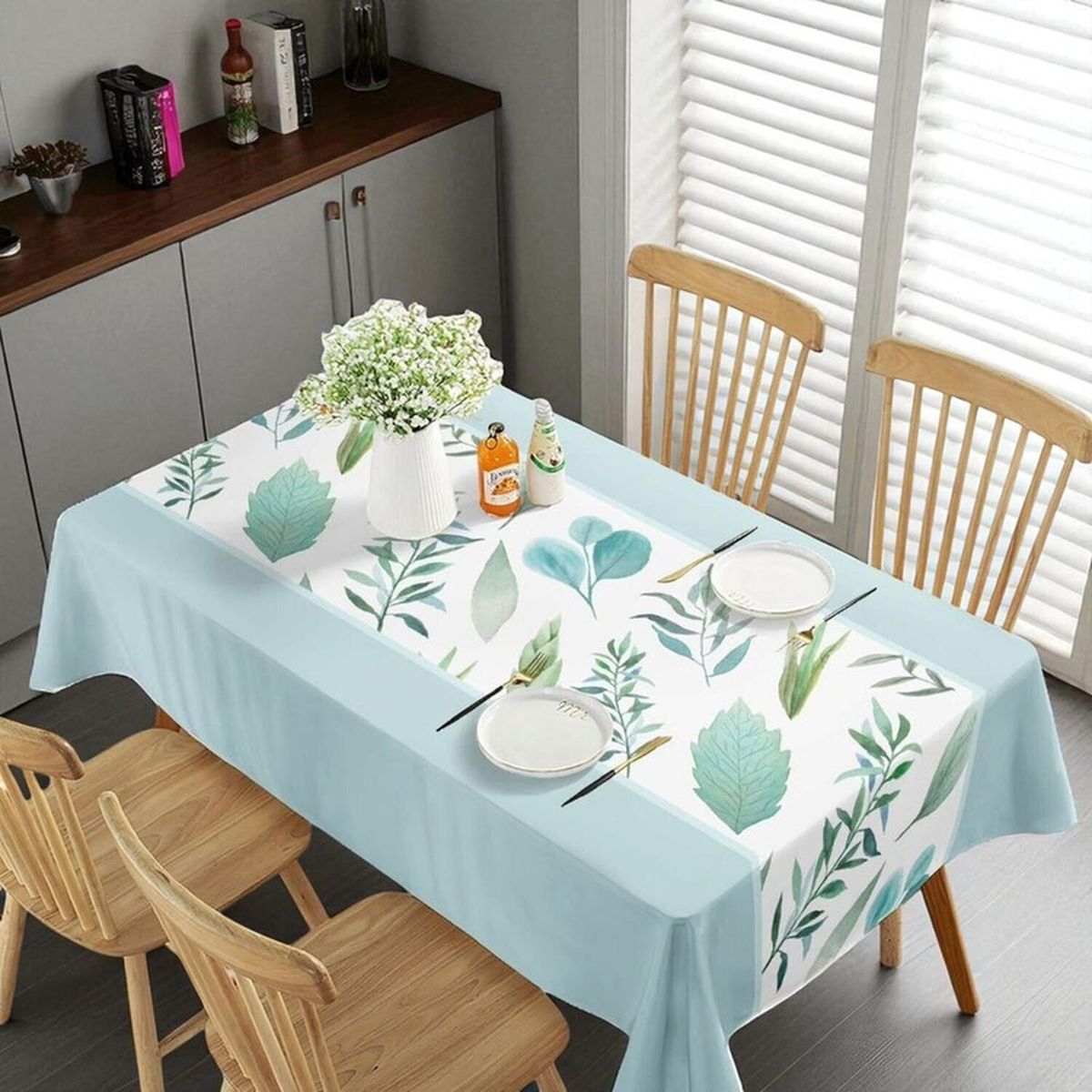 GENERICO - Mantel De Mesa Rectangular 140cm X 220cm Impermeable - Multicolor