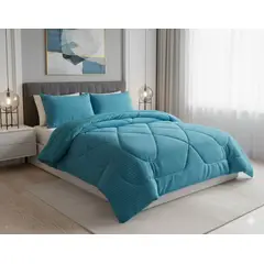 DIANA - COBERTOR DE INVIERNO TEXTURIZADO CON CHIPORRO 1.5 PLAZA UNICOLOR DISEÑO LINEAL