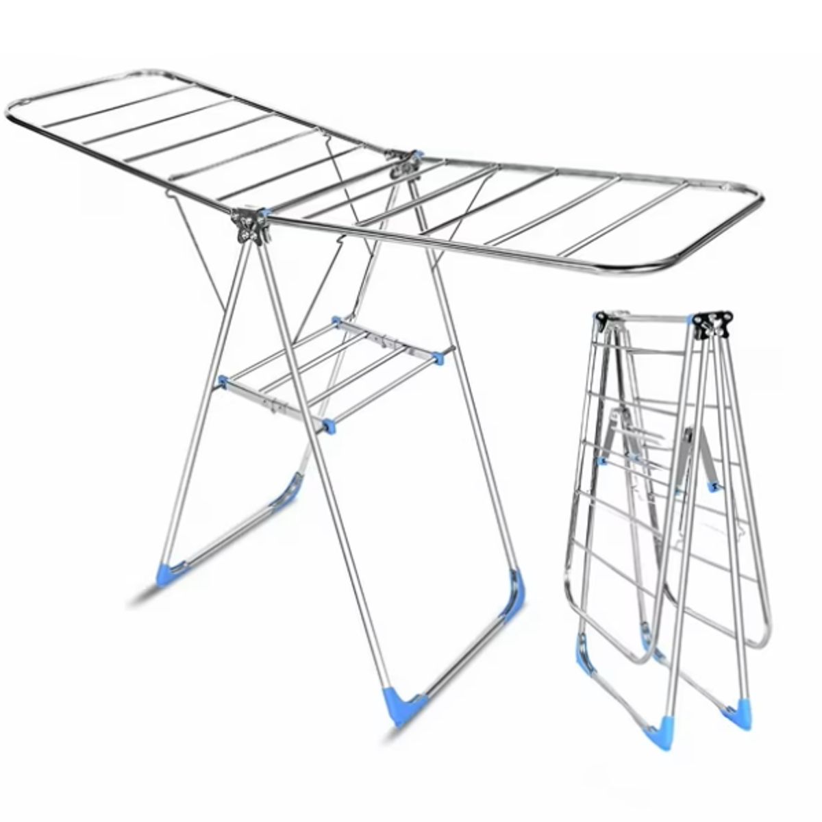 GENERICO - Percha plegable para ropa , tendedero 59x100cm, expansion140cm