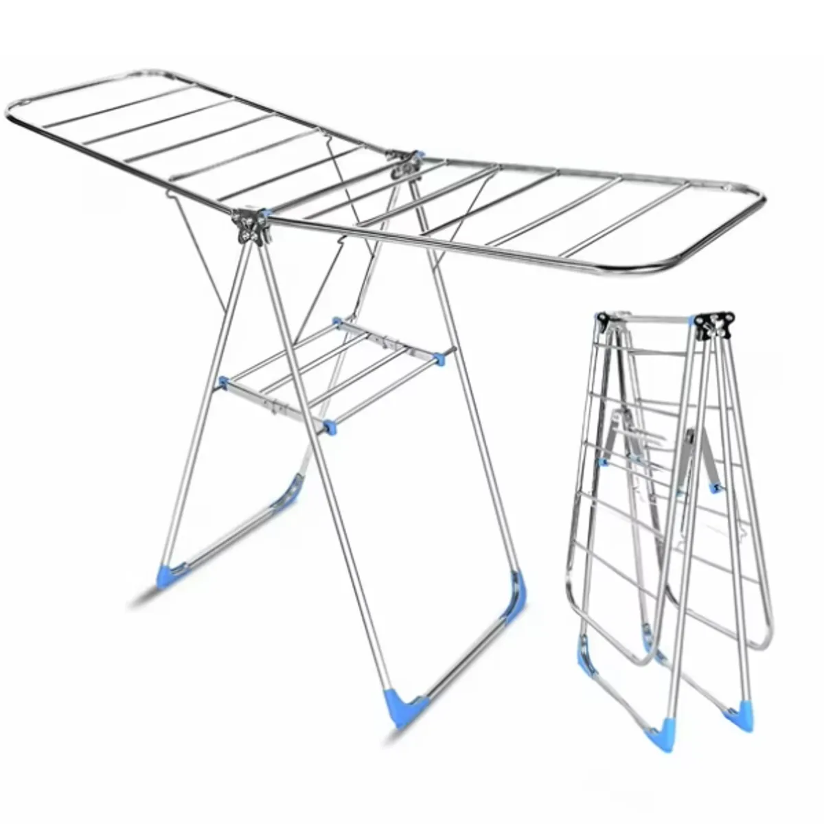 GENERICO - Percha plegable para ropa , tendedero 59x100cm, expansion140cm