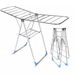 GENERICO - Percha plegable para ropa , tendedero 59x100cm, expansion140cm