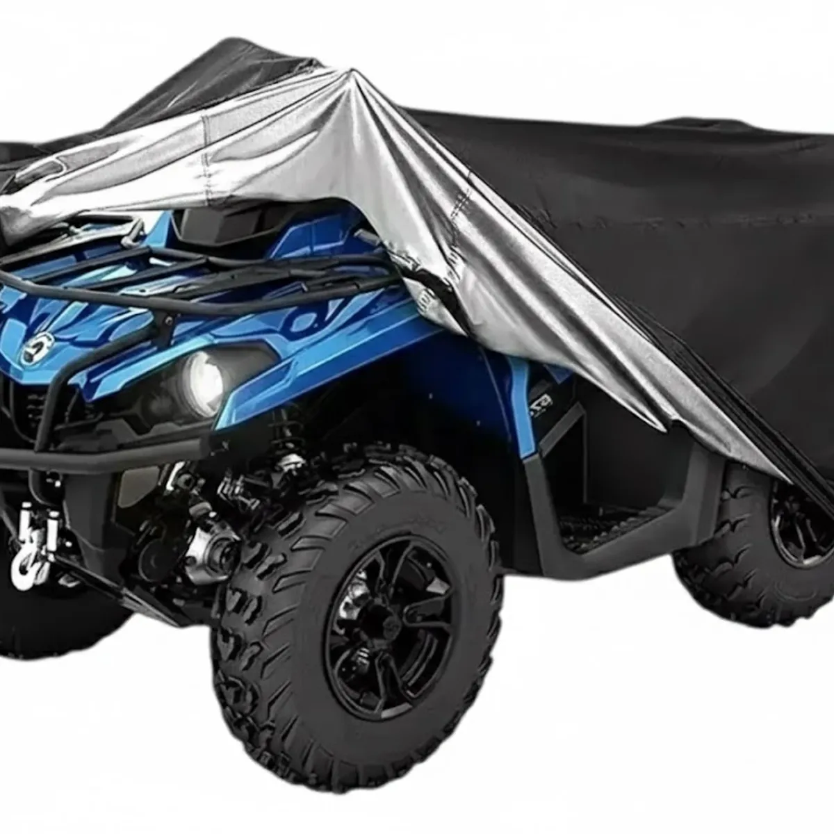 GENERICO - Funda Cobertor P Cuatrimoto O Atv Probiker Impermiable Gris