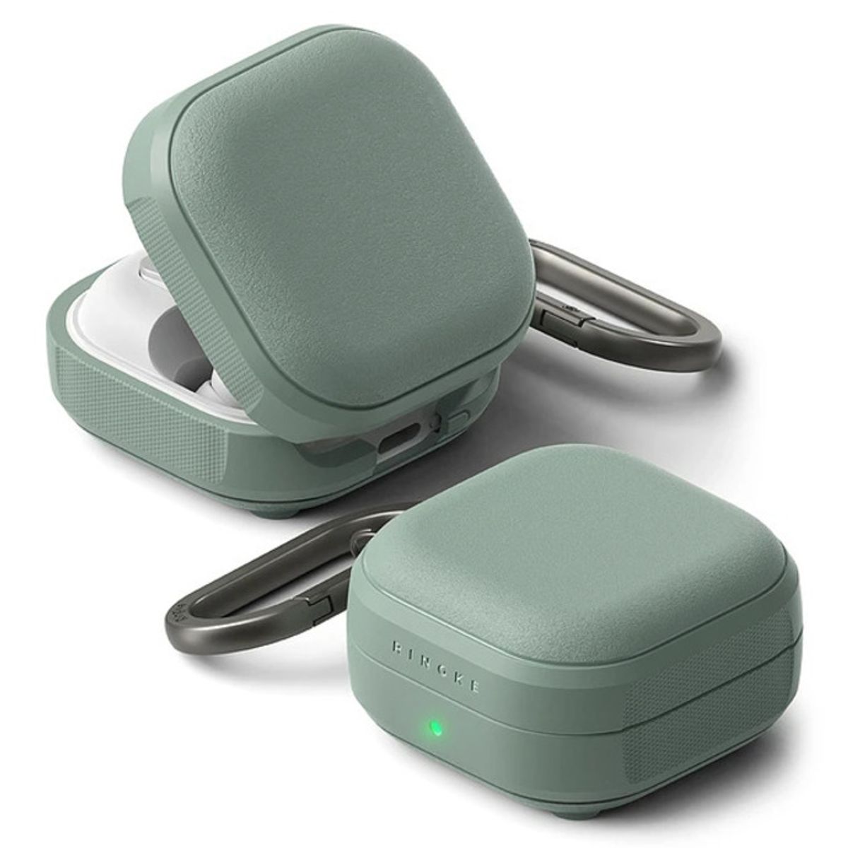 RINGKE - Carcasa Funda Ringke Para Buds 4 / 4 Pro Onyx Magnetic Verde