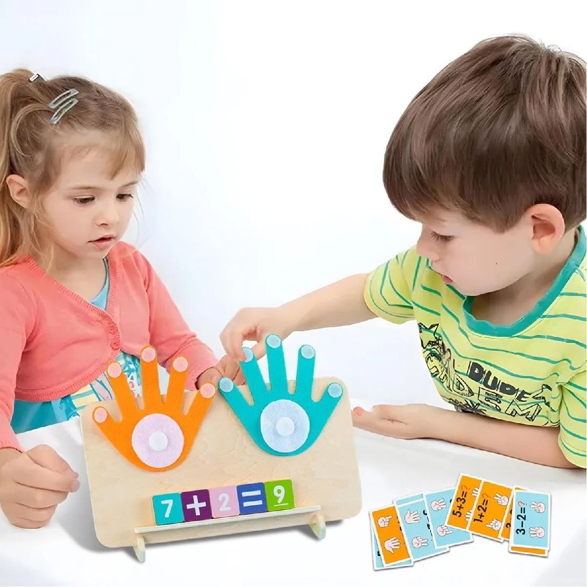 GENERICO - Juego Montessori Didáctico Para Aprender Matemáticas Números