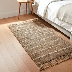 DIB - Alfombra Yute Stripes 060X120 2 Natural