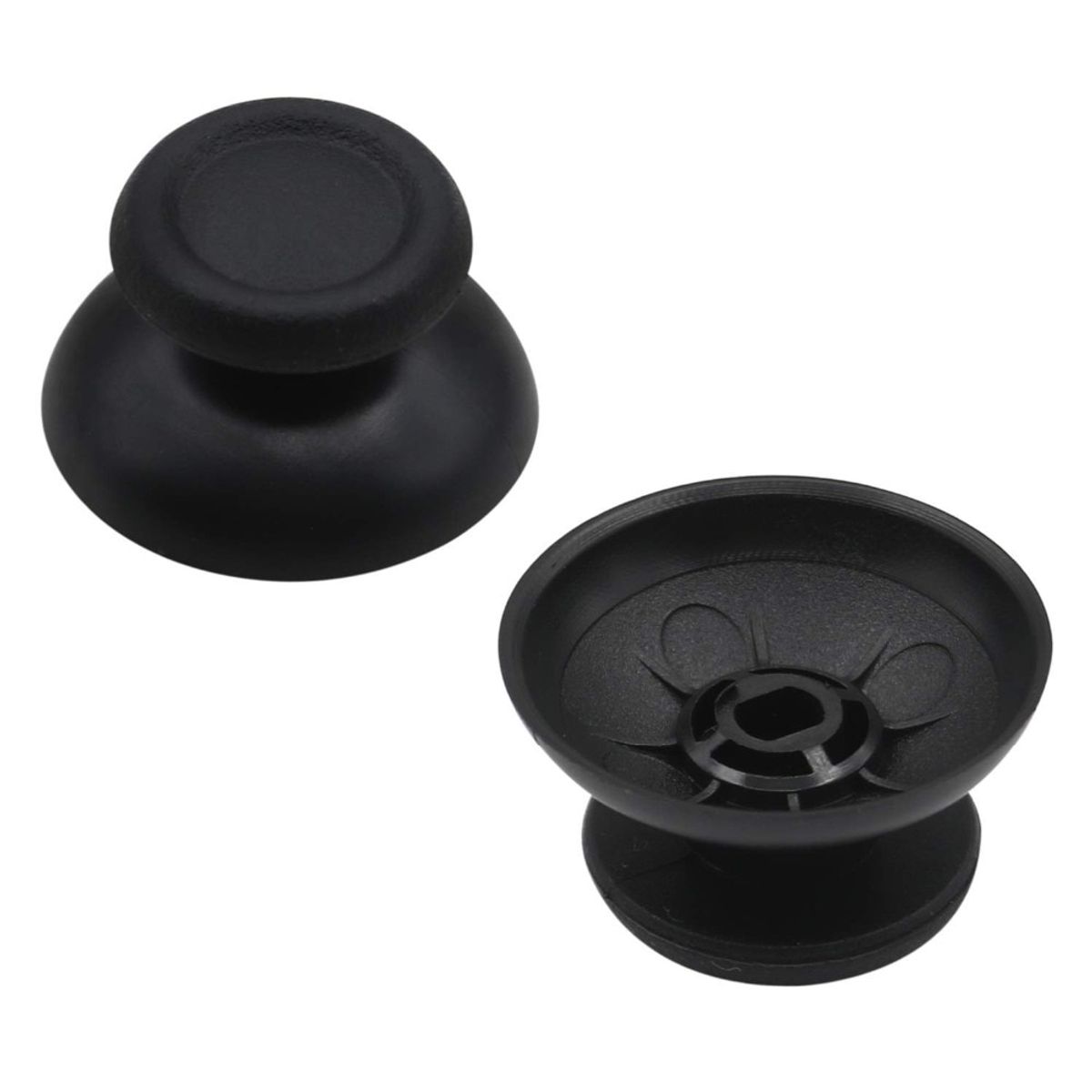 GENERICO - Par Stick Analogos Thumbstick para Playstation 4 Negro