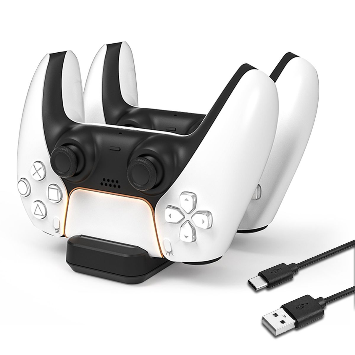 GENERICO - Cargador Doble Control para PlayStation 5