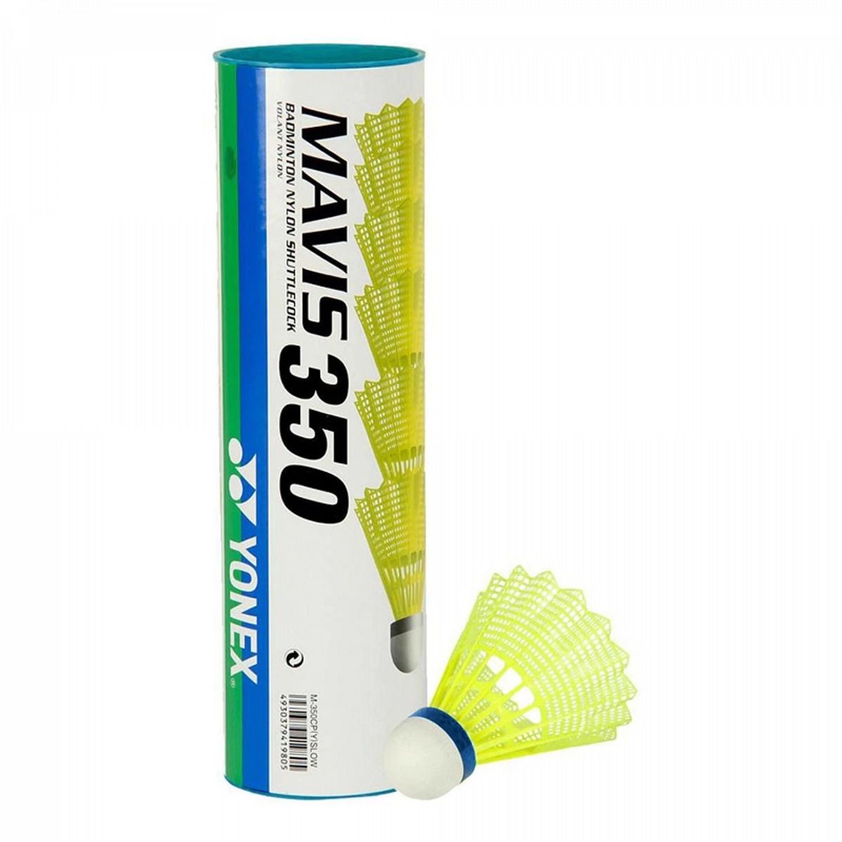 YONEX - PLUMILLA BADMINTON YONEX MAVIS 350 MEDIUM AMARILLA