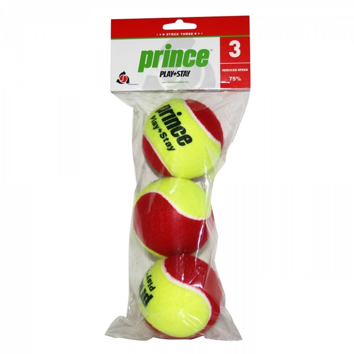 PRINCE - PELOTA DE TENIS PRINCE PLAY & STAGE 3 X3