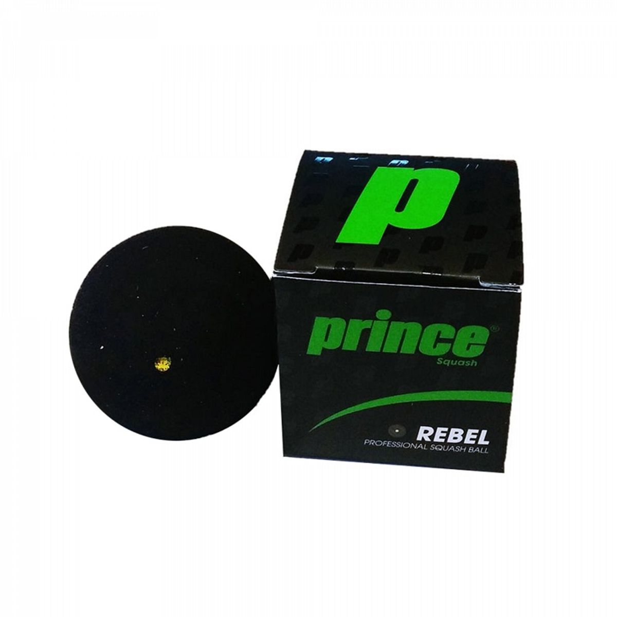PRINCE - PELOTA DE SQUASH PRINCE REBEL PUNTO AMARILLO