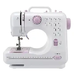 MOVI - Máquina de Coser Portátil Multifuncional con Luz LED y Pedal - 12 Puntadas Compacta