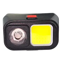 GENERICO - Linterna LED Recargable COB para Bicicleta 15474