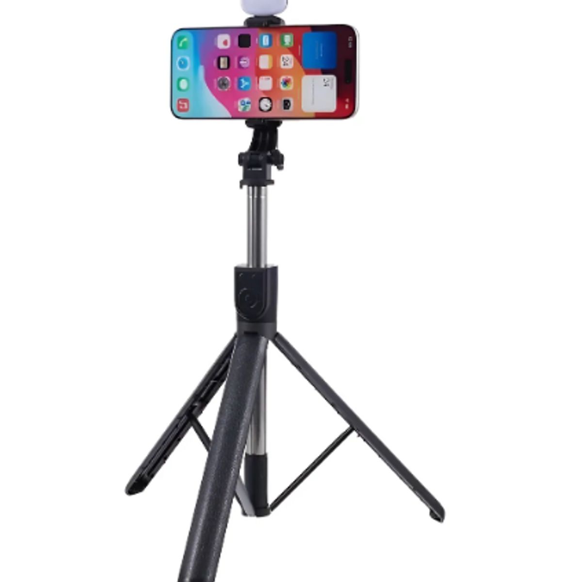 GENERICO - Tripode Palo Selfie Stick Bluetooth Z6 1700mm Negro