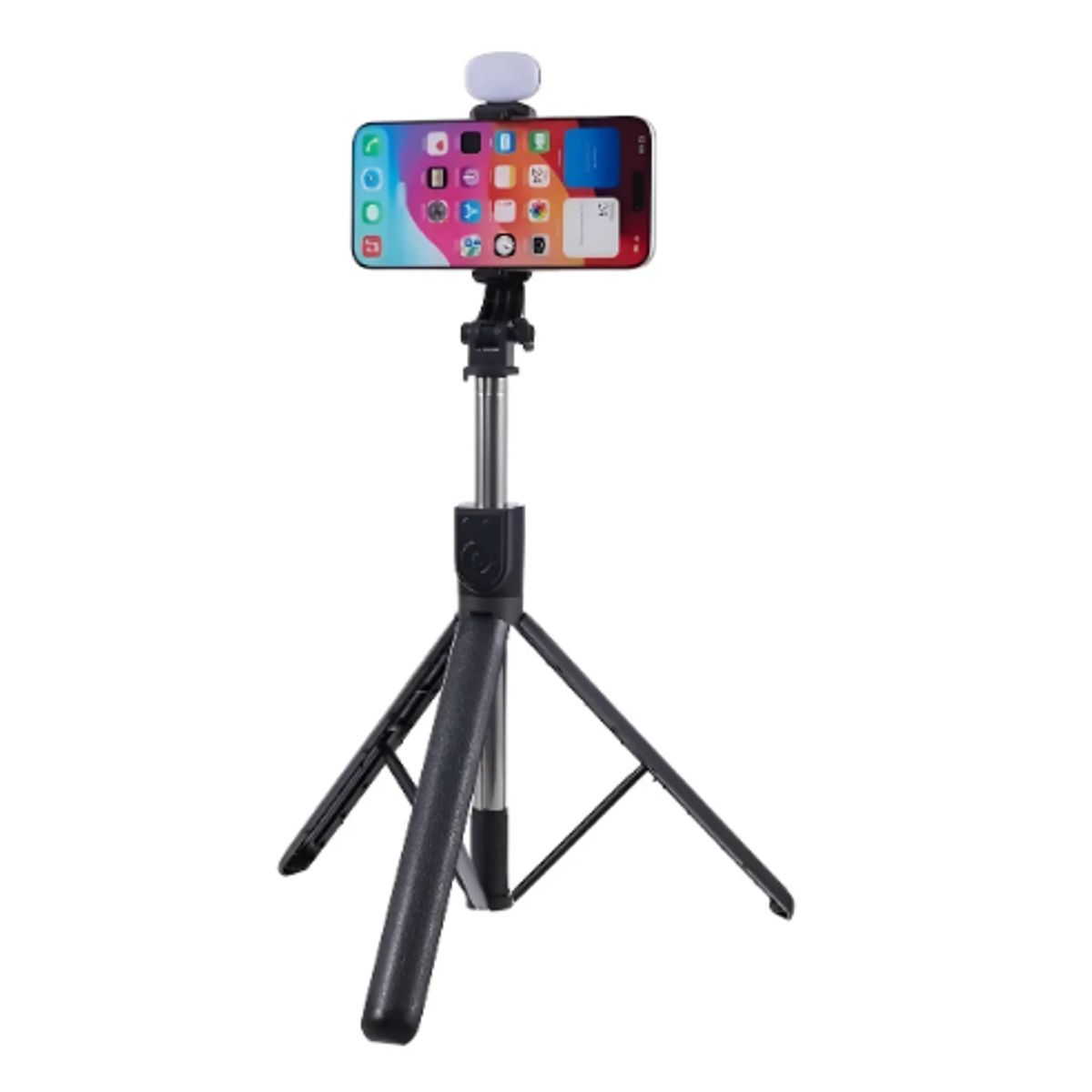 GENERICO - Tripode Palo Selfie Stick Bluetooth Z6 1700mm Negro