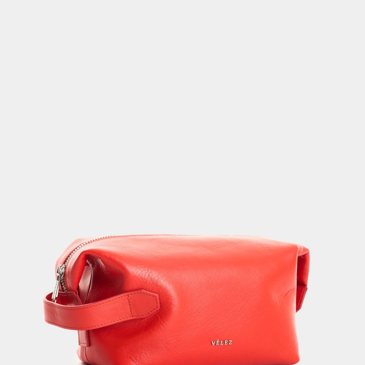 VELEZ - Vélez Cosmetiquera Cuero Mujer Coralia Rojo