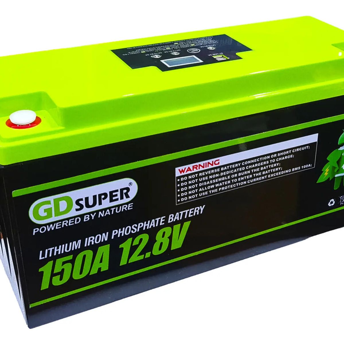Batería Qp 12.8v 150ah Energía Solar Usb 5v Litio, marca GENERICO - Foto Principal