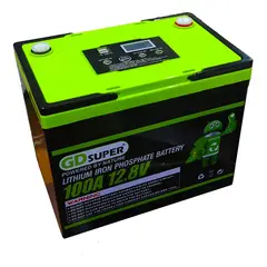 GENERICO - Batería Qp 12.8v 100ah Energía Solar Usb 5v Litio