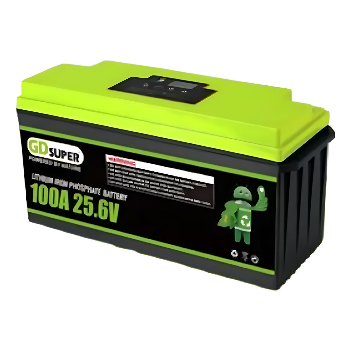 GENERICO - Batería Qp 25.6v 100ah Energía Solar Usb 5v Litio