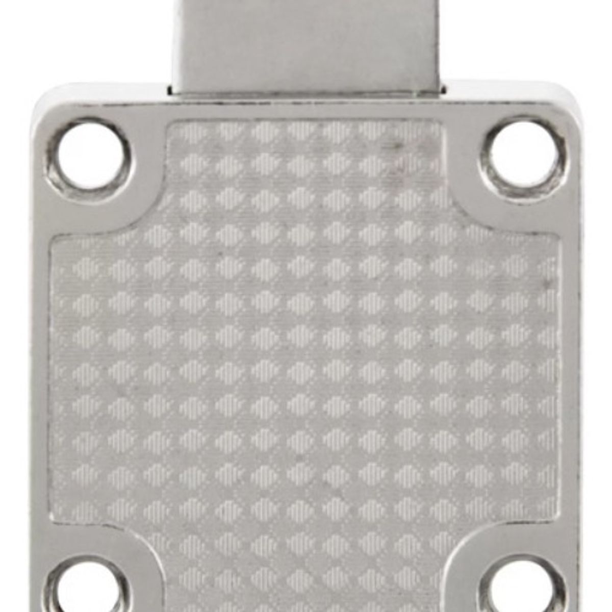 GENERICO - Cerradura Muebles Cajones Seguridad Locker Acero Inoxidable Plata - 309017