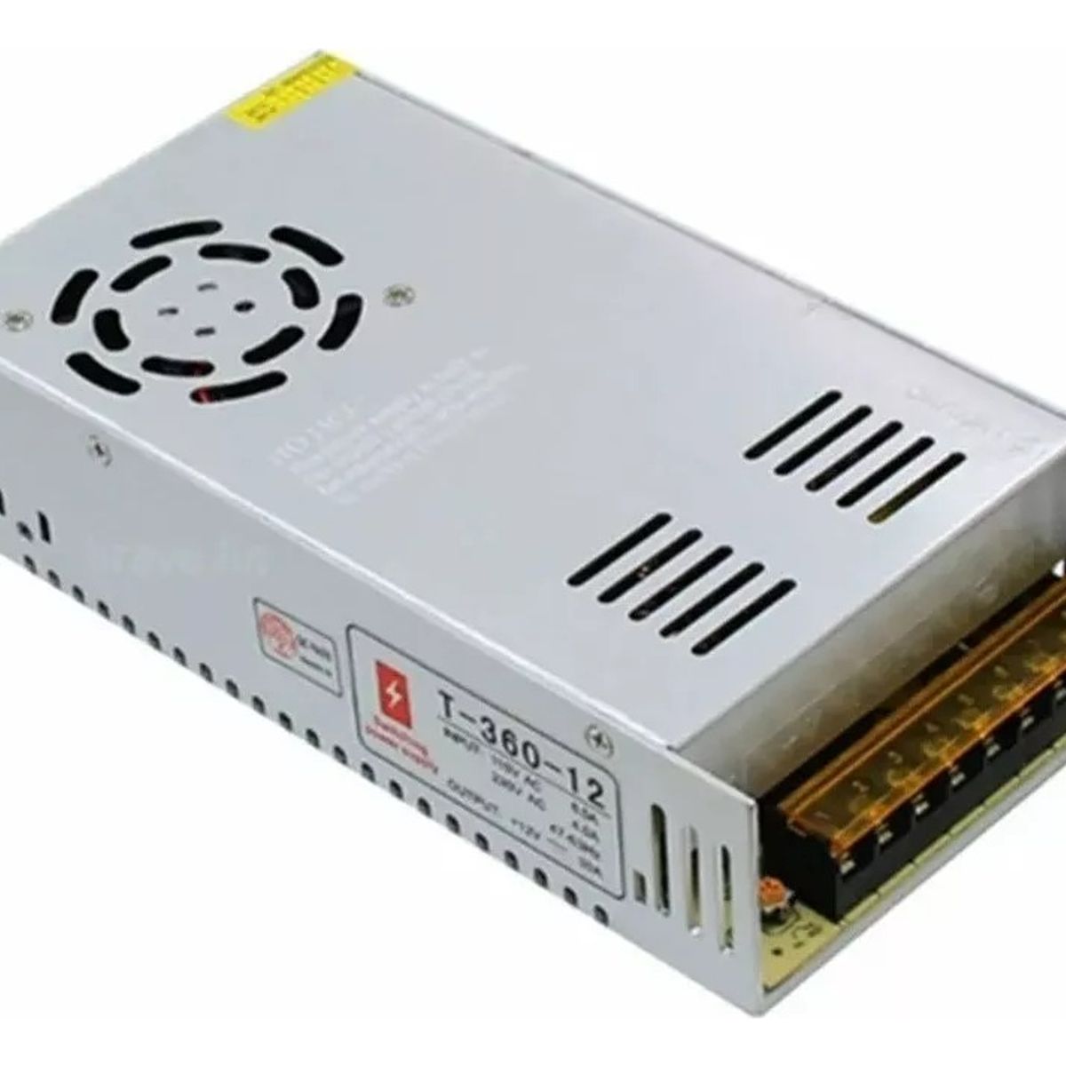 GENERICO - Fuente De Poder Switching 12v 25a Transformador 217005 Negro