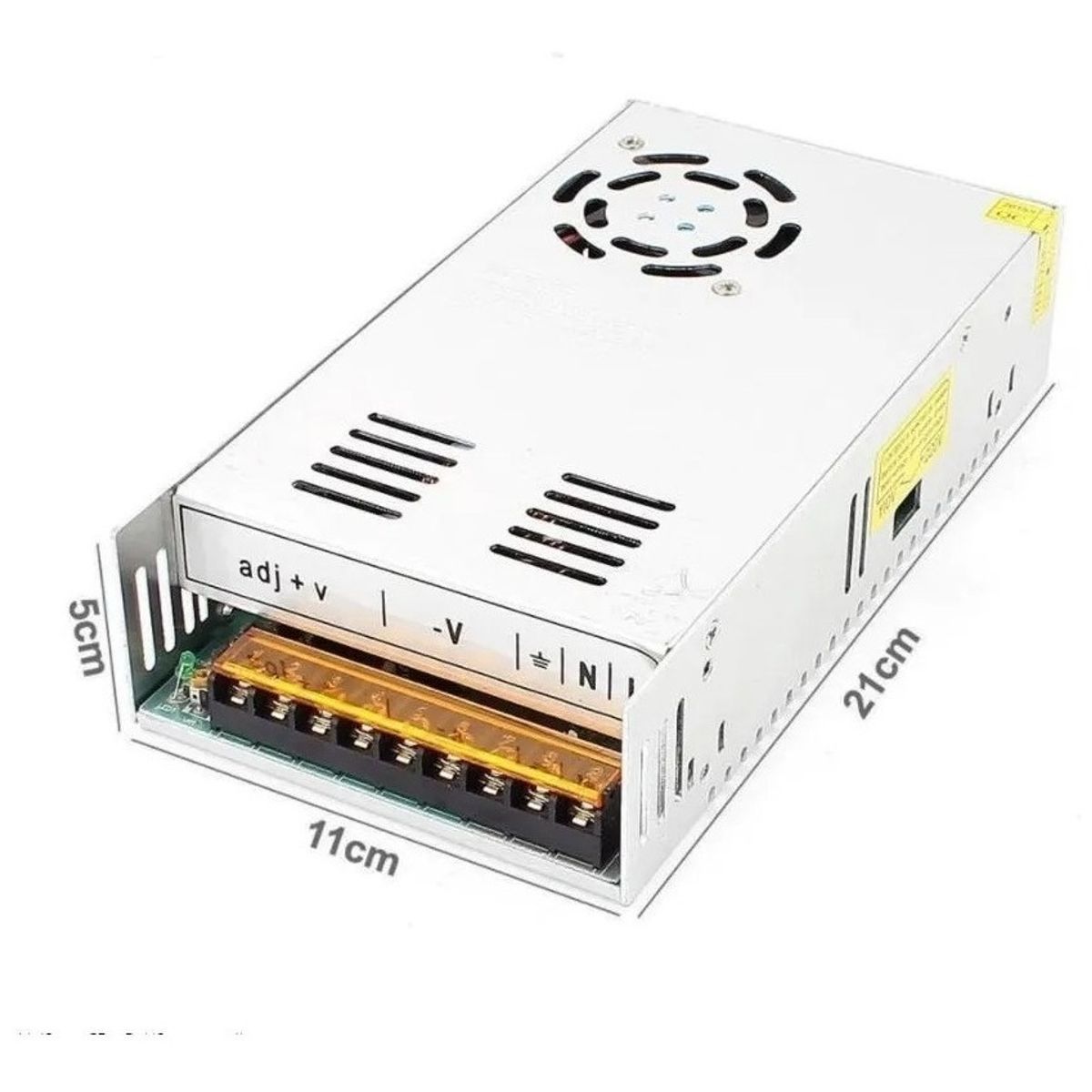 GENERICO - Fuente De Poder Switching 12v 40a Transformador 480w 217007 217007 024006 C11