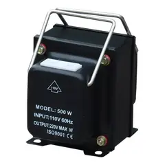 GENERICO - Transformador Convertidor 220v A 110v 500w