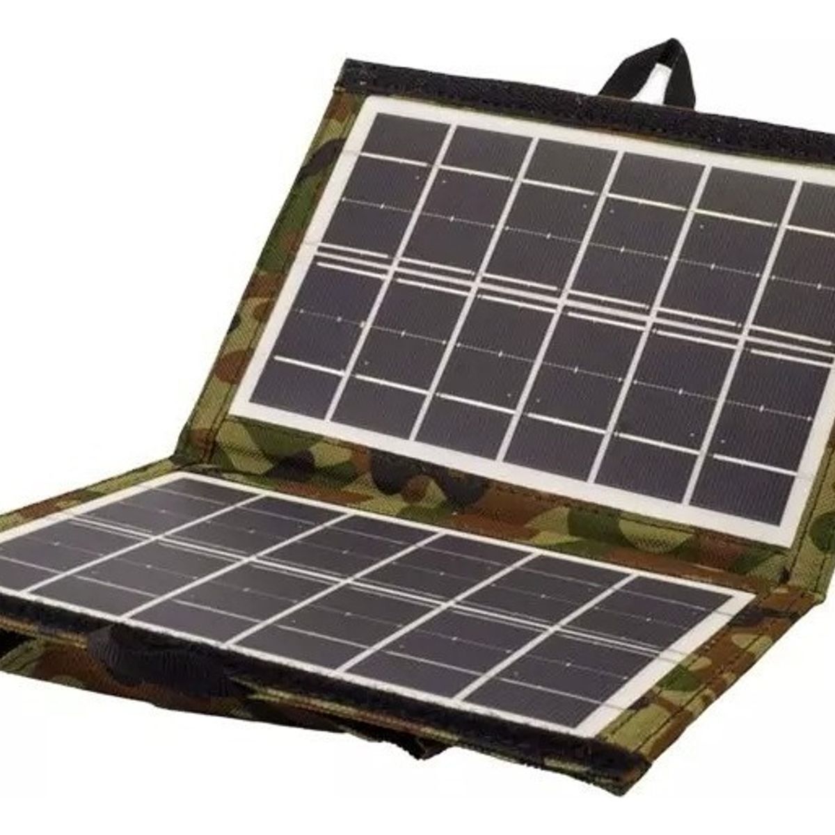 GENERICO - Panel Solar Portátil CcLamp 7W Carga USB Inalámbrica Ajustable