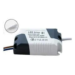 GENERICO - X10 Transformador Foco Panel Plafón Led Driver 8w 18w 240ma Luz Blanco frío