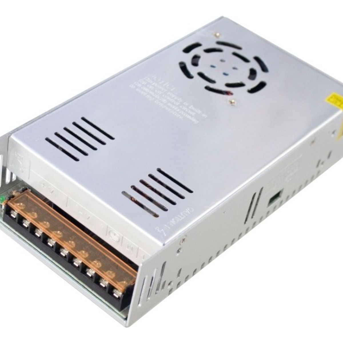 GENERICO - Transformador 12V 30A 360W Lumicraft Para Tiraled Cámaras CCTV 110-265V