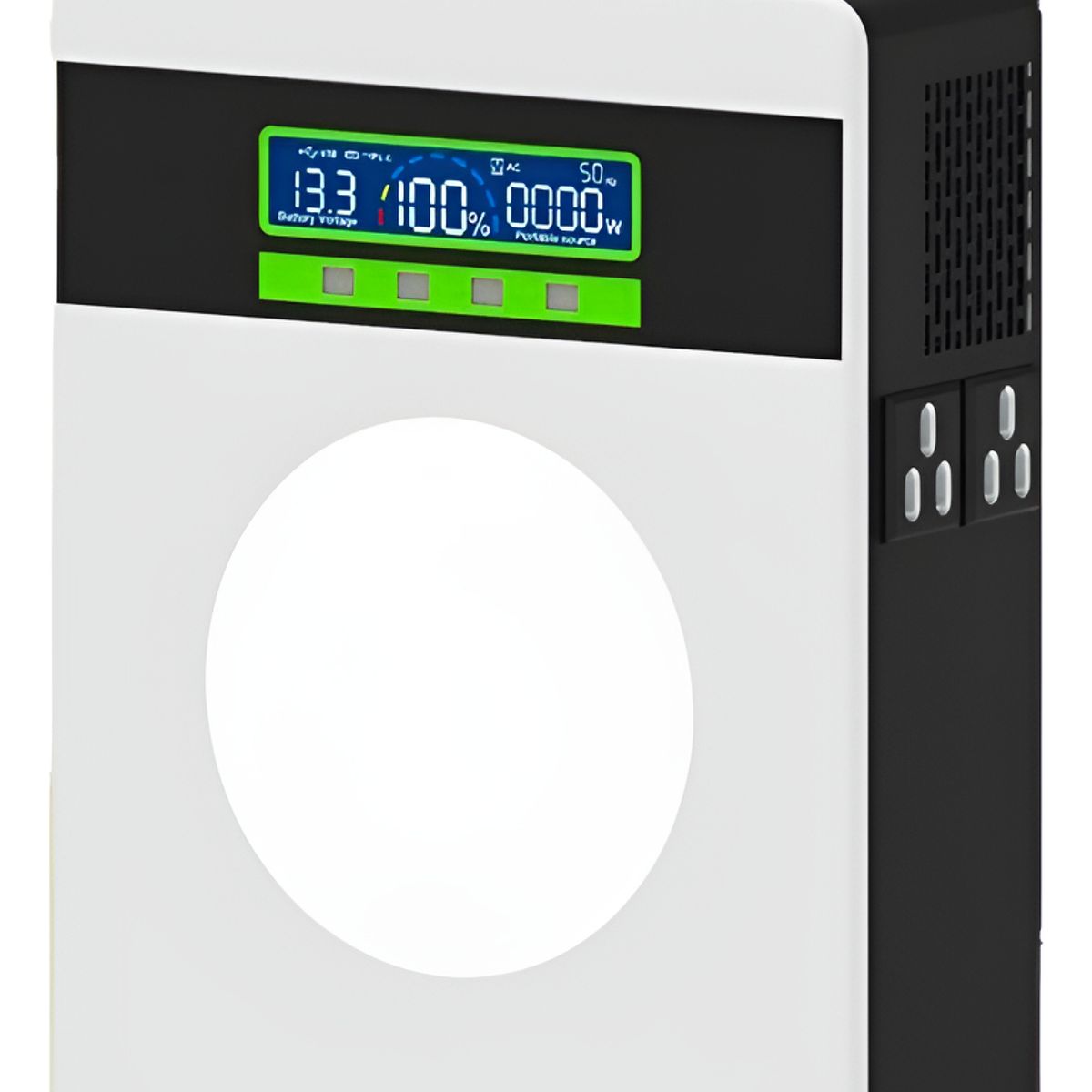 GENERICO - Estacion De Energia Portatil 600w Solar 640wh Led