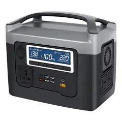 GENERICO - Generador De Energía Portátil Eléctrico Solar 600w 640wh