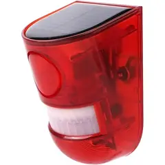 MOVI - Alarma Solar 129 dB Sensor Movimiento Impermeable Exterior