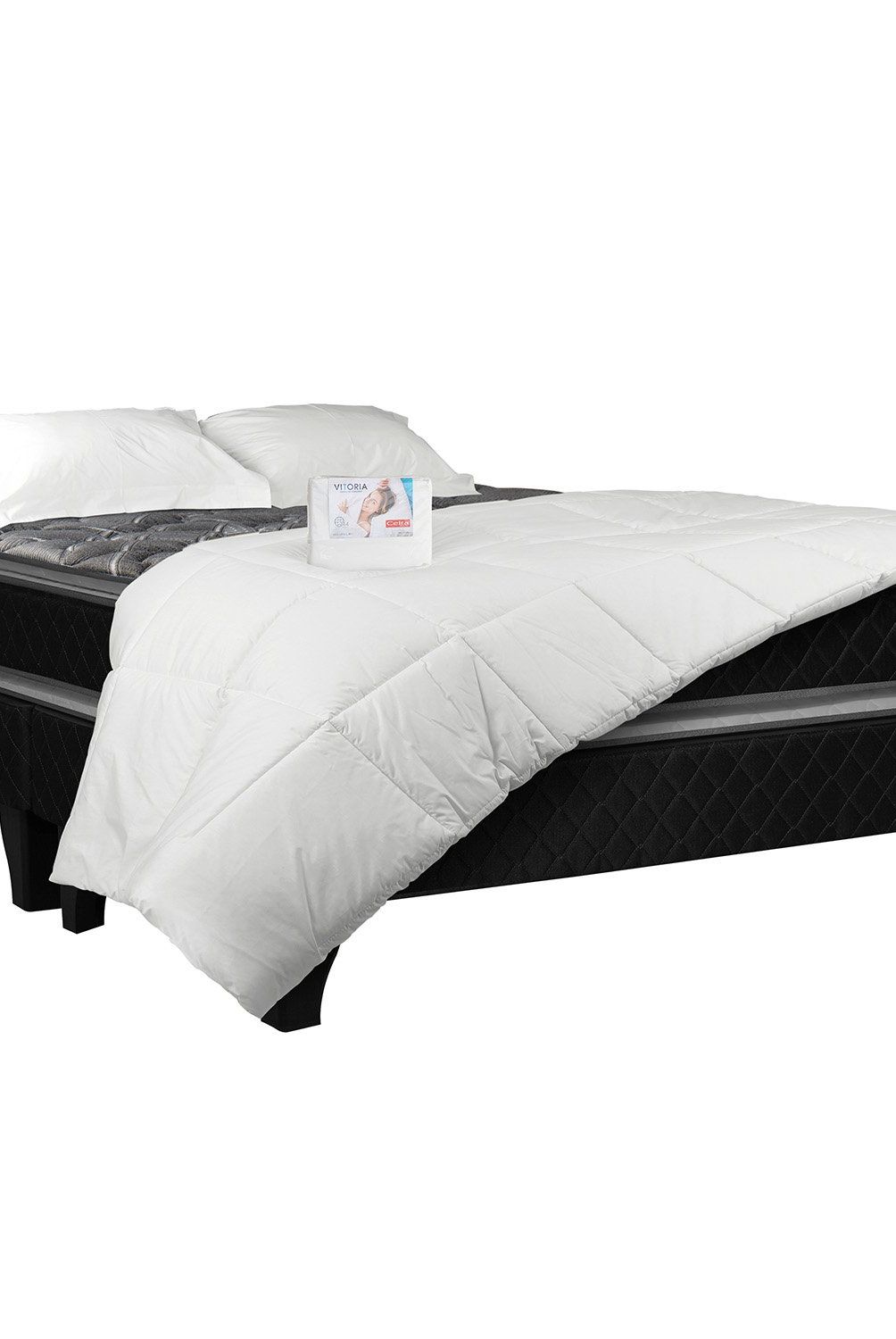 CELTA - Cama Europea Terapeutic 2 Plazas Bases Dividida + Textil Celta