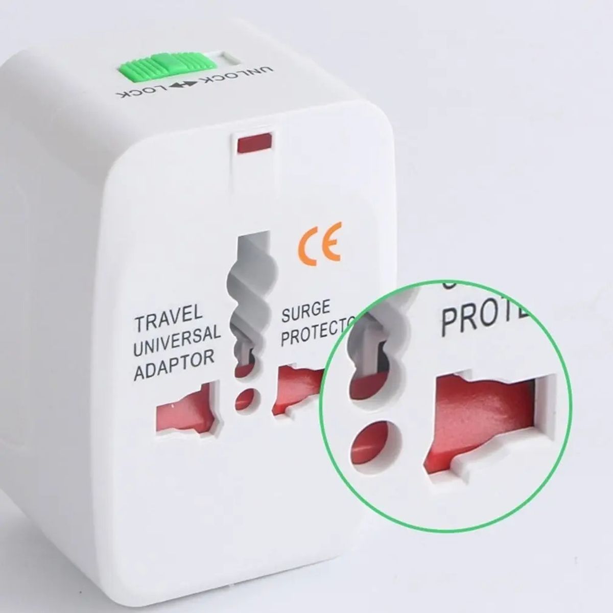 Adaptador Enchufe Universal Viajero Internacional Corriente 240149, marca GENERICO - Foto Principal