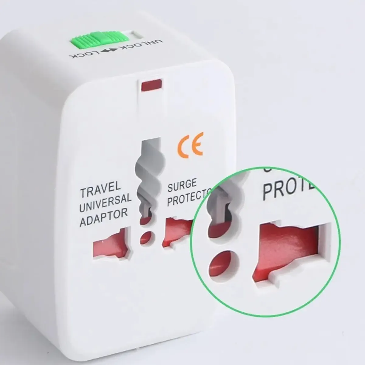 Adaptador Enchufe Universal Viajero Internacional Corriente 240149, marca GENERICO - Foto Principal