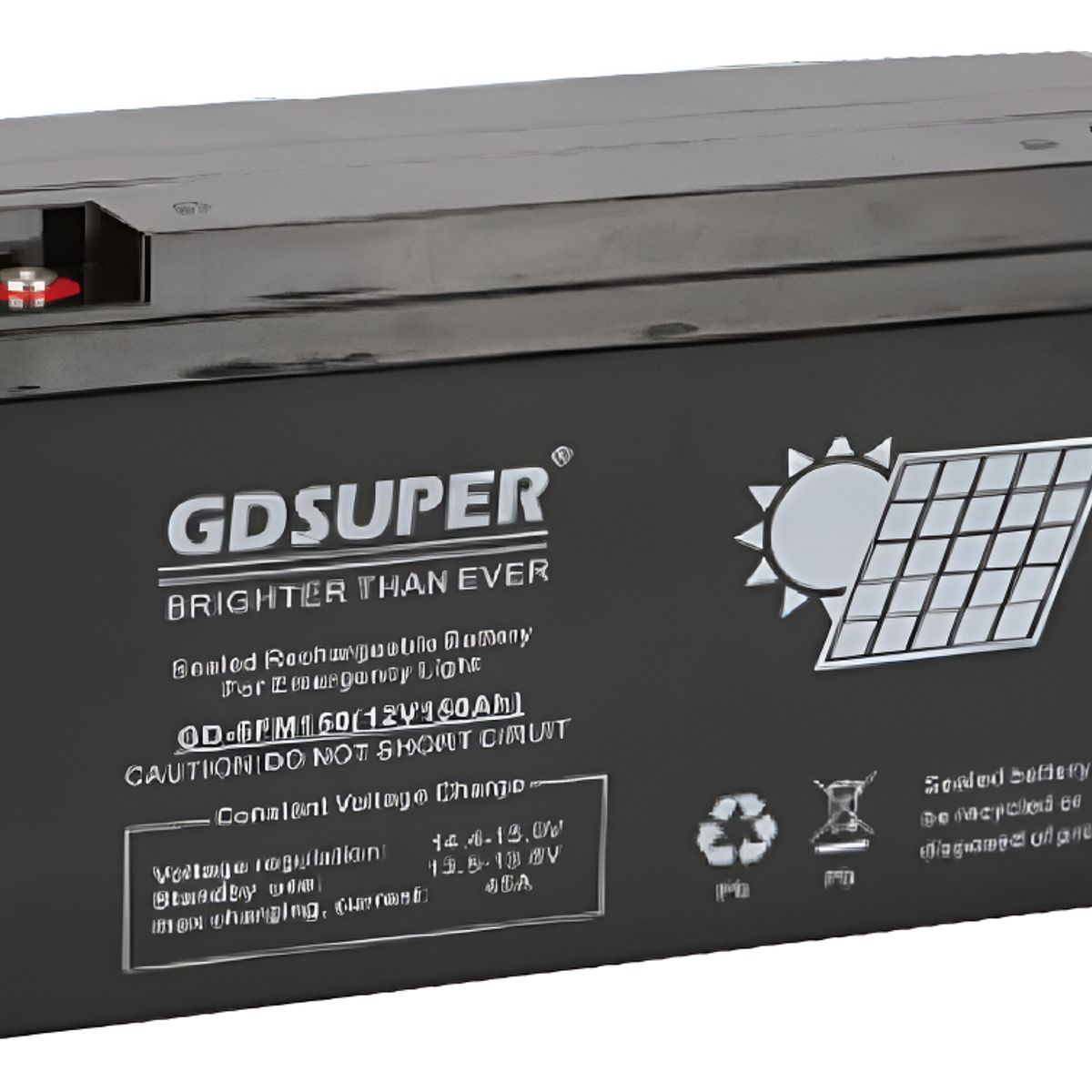 GENERICO - Batería Ciclo Profundo Qp Gel 12v 150ah Energía Solar 220067