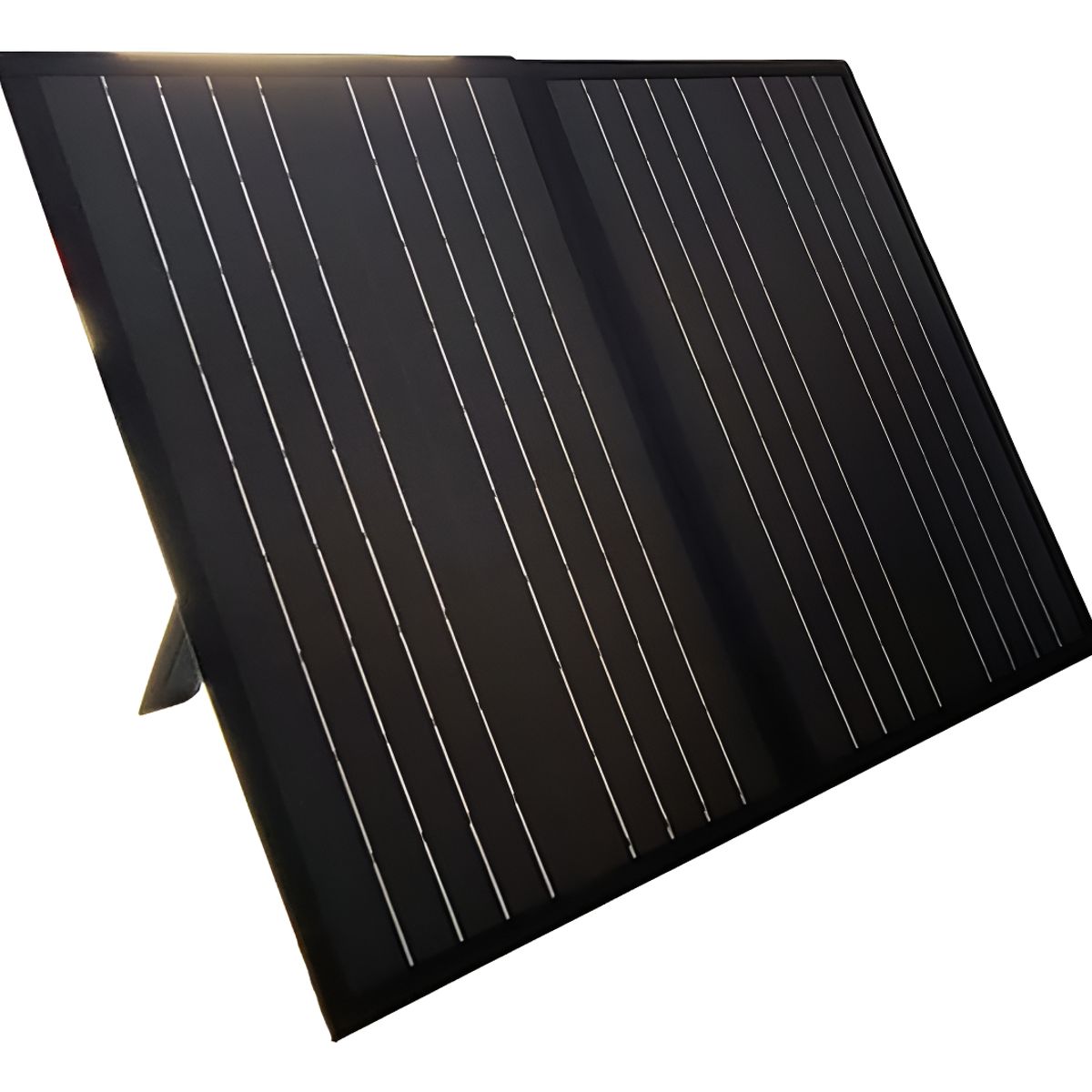 GENERICO - Panel Solar Portátil Bolso 2 Usb Para Carga 6v 10w Color Negro - 220092