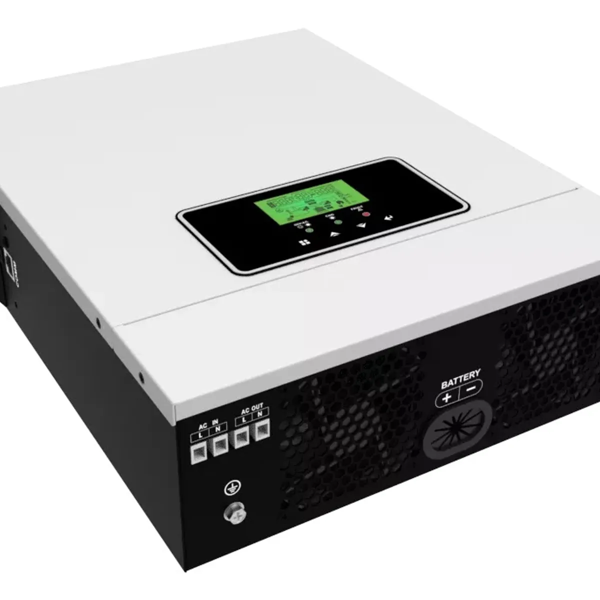 GENERICO - Inversor Cargador Hibrido Onda Pura Solar 6200w 48v Pwm 120a