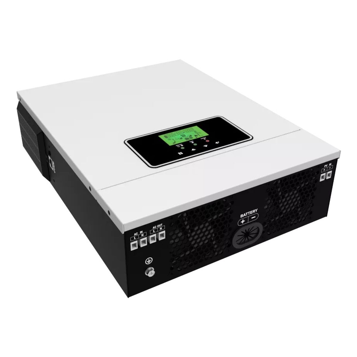 GENERICO - Inversor Cargador Hibrido Onda Pura Solar 6200w 48v Pwm 120a