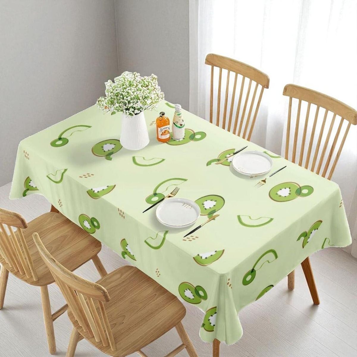 GENERICO - Mantel De Mesa Rectangular 140cm X 220cm Impermeable - Multicolor