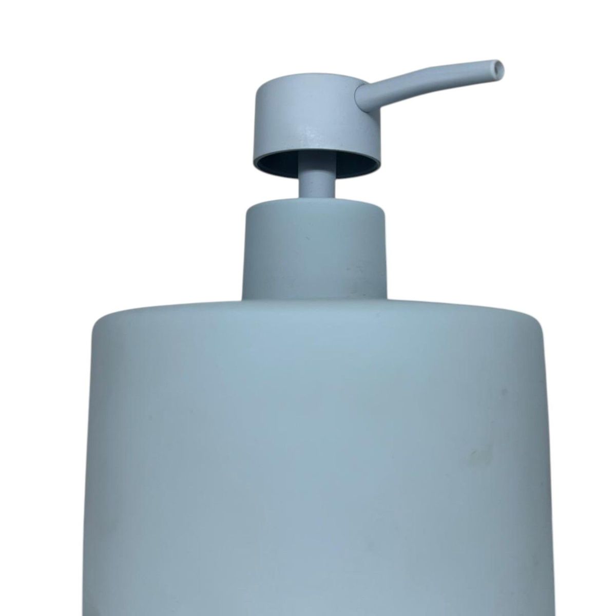 OEM - Set Juego De Baño 2 Pieza Mate Jabon Dispensador Cepillo Azul Claro